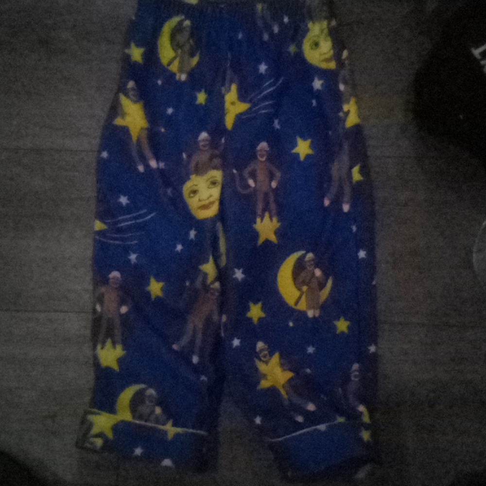 Monkey pajama pants